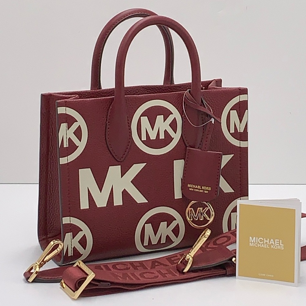 MICHAEL KORS
Mirella Small Logo Embossed Pebbled Leather Crossbody
DK CHERRY
NWT - Picture 15 of 16